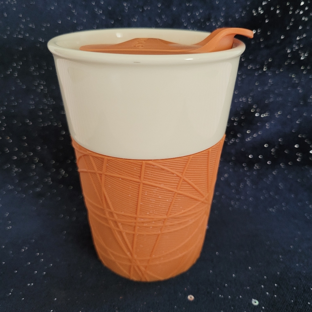 Starbucks ceramic travel mug